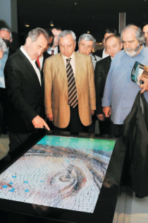 Eski Kültür ve Turizm Bakanı Sn. Ertuğrul Günay'ın Zeugma Müzesine ziyareti